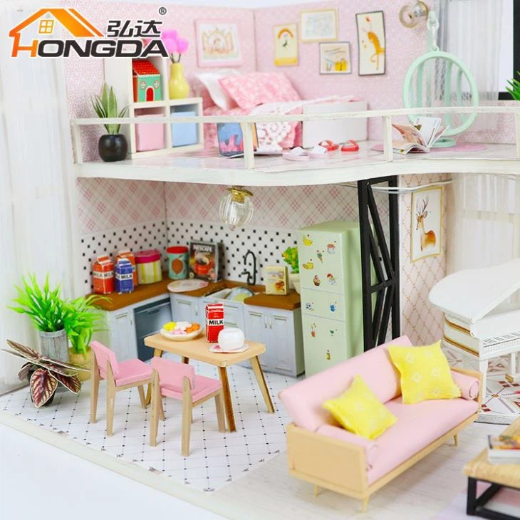 3d Diy House Wooden Kits