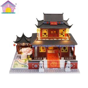 Kiinan palatsi-tyylinen nukketalo