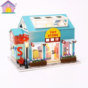 Lelukaupan miniatyyri DIY-talo