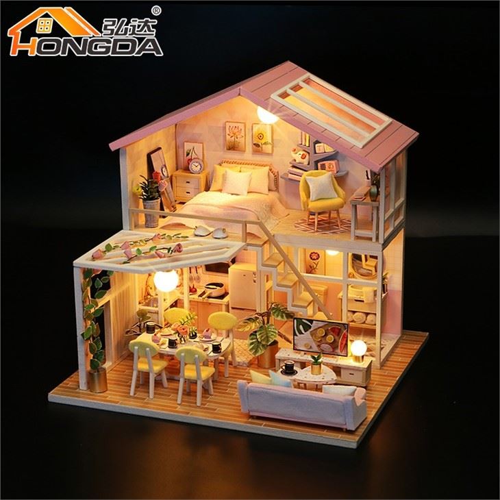 Doll Wooden House