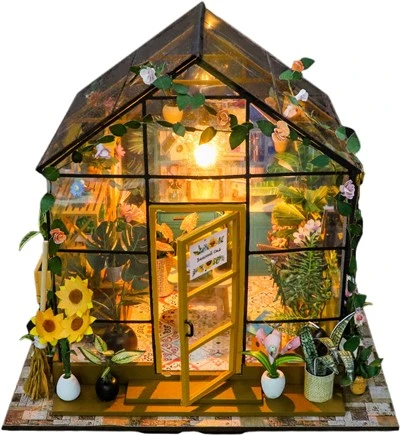 PC2306 puinen DIY-nukketalo